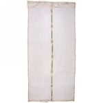 Сетка антимоскитная дверная на магнитах 100*210см «Элис» бежевая ДоброСад