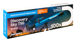 Телескоп Discovery Sky T50 с книгой