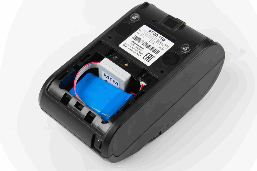 Фискальный регистратор Атол 11Ф мобильный USB,RS,2G,Bluetooth,Wi-fi