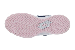 Женские Кроссовки теннисные Lotto Mirage 500 II ALR - dark denim/pink cherry/silver metal 2