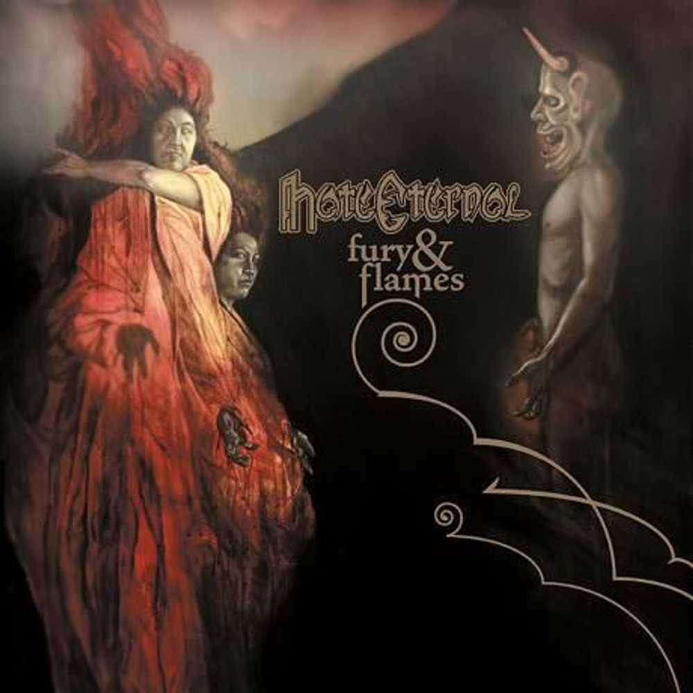 HATE ETERNAL Fury & Flames 2008, музыкальный компакт диск