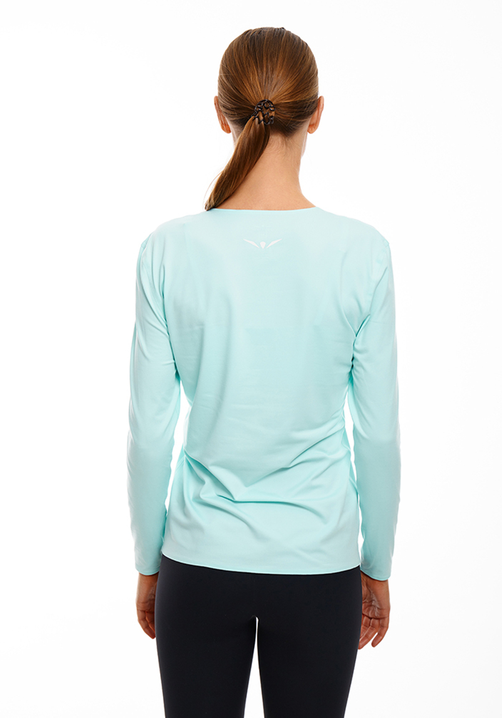 ЛОНГСЛИВ УТЕПЛЕННЫЙ ЖЕНСКИЙ WARM LONG SLEEVES TEE | AQUA