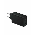 Быстрое зарядное устройство для смартфонов Iphone и Android на 3 порта 65w, черный