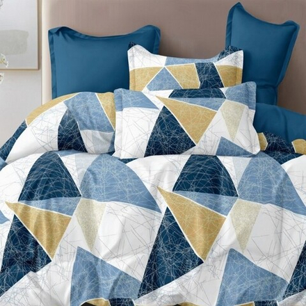 Комплект постельного белья "П37. 8011", поплин, 100% хлопок, Россия.