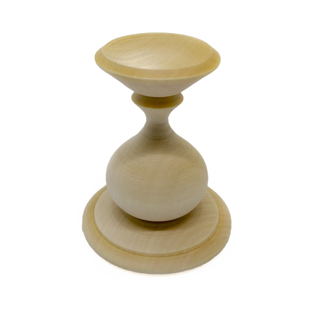 Подставка под яйцо 70*d65мм, деревянная заготовка