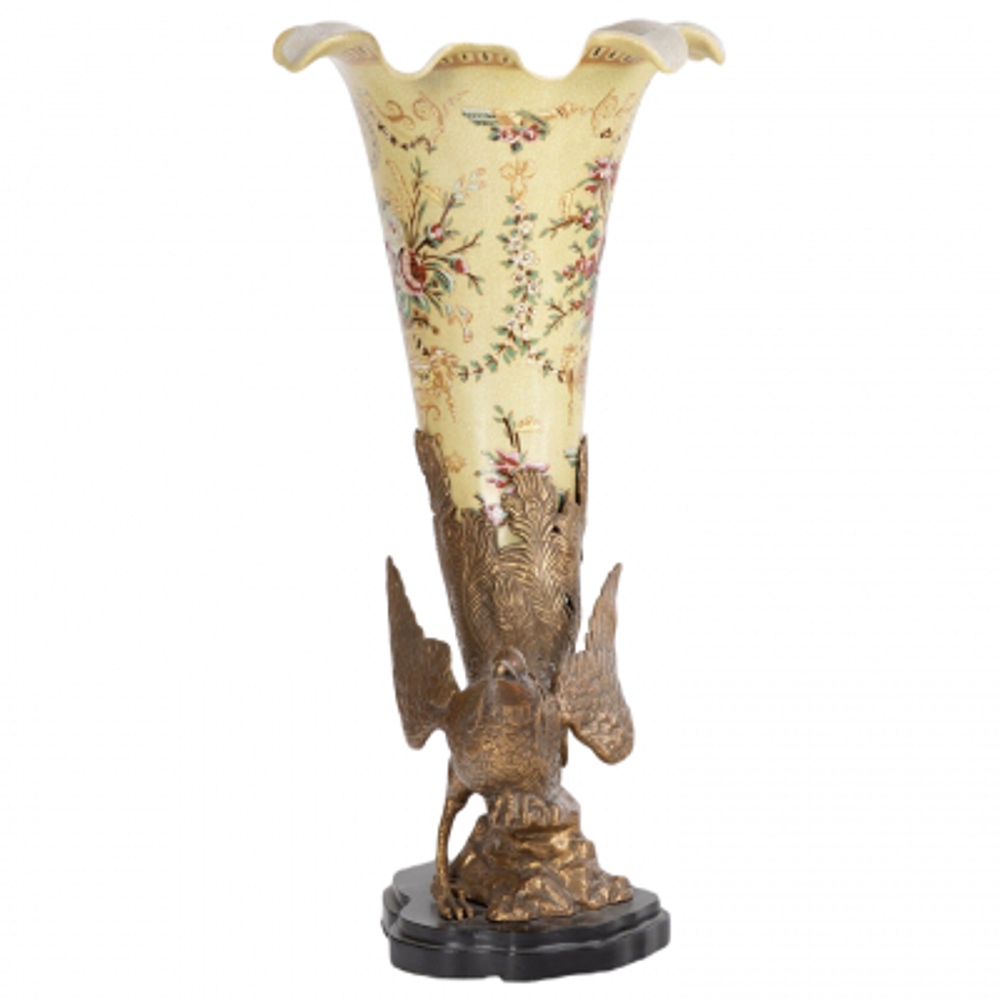 Ваза Wah luen handicraft рог 38 см