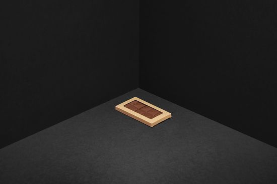 Упаковка с окном для шоколадной плитки 50 г