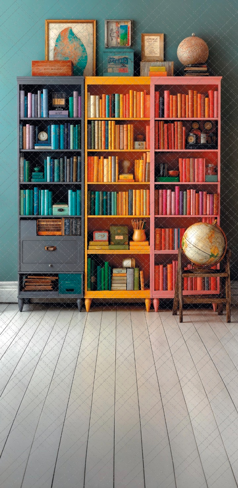 Библиотека модерн №2 - фон неопреновый