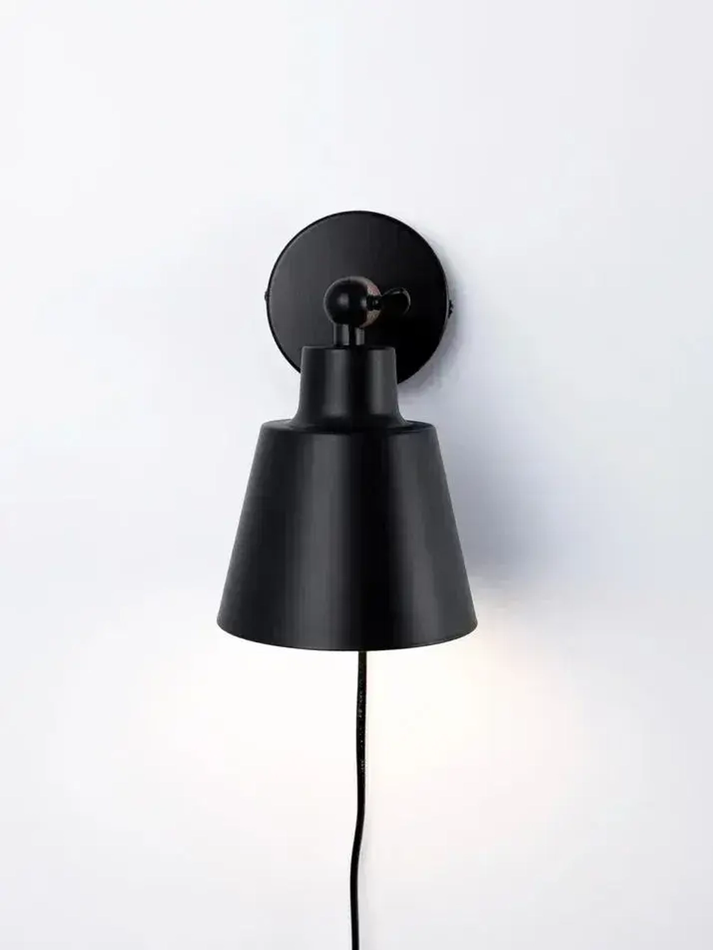 Бра настенный светильник Outframe, светильник настенный, цоколь Е27, черный