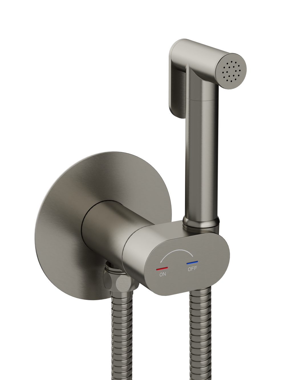 Гигиенический душ STWORKI Вестерос S26150NI со смесителем, С ВНУТРЕННЕЙ ЧАСТЬЮ, никель