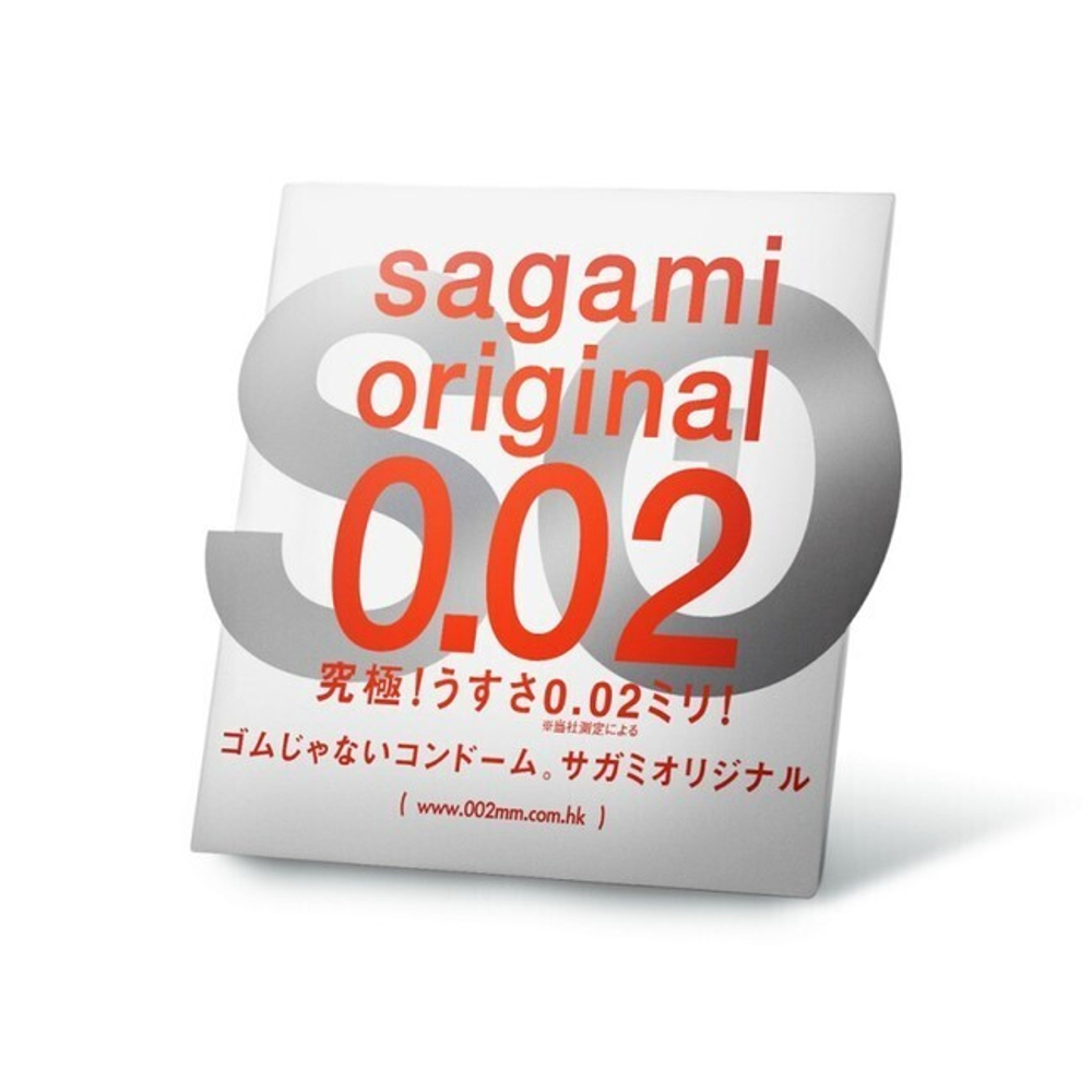 Полиуретановые презервативы Sagami Original 002, 1 шт. (Цвет: прозрачный)