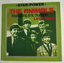 Винтажная виниловая пластинка LP The Animals Featuring Eric Burdon Let It Rock (Germany 1976)