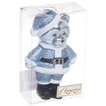Ёлочная игрушка «Волшебный медвежонок» 8*5*12 см, голубой