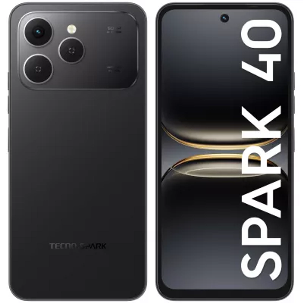 Смартфон Tecno Spark 40 8+256 Black