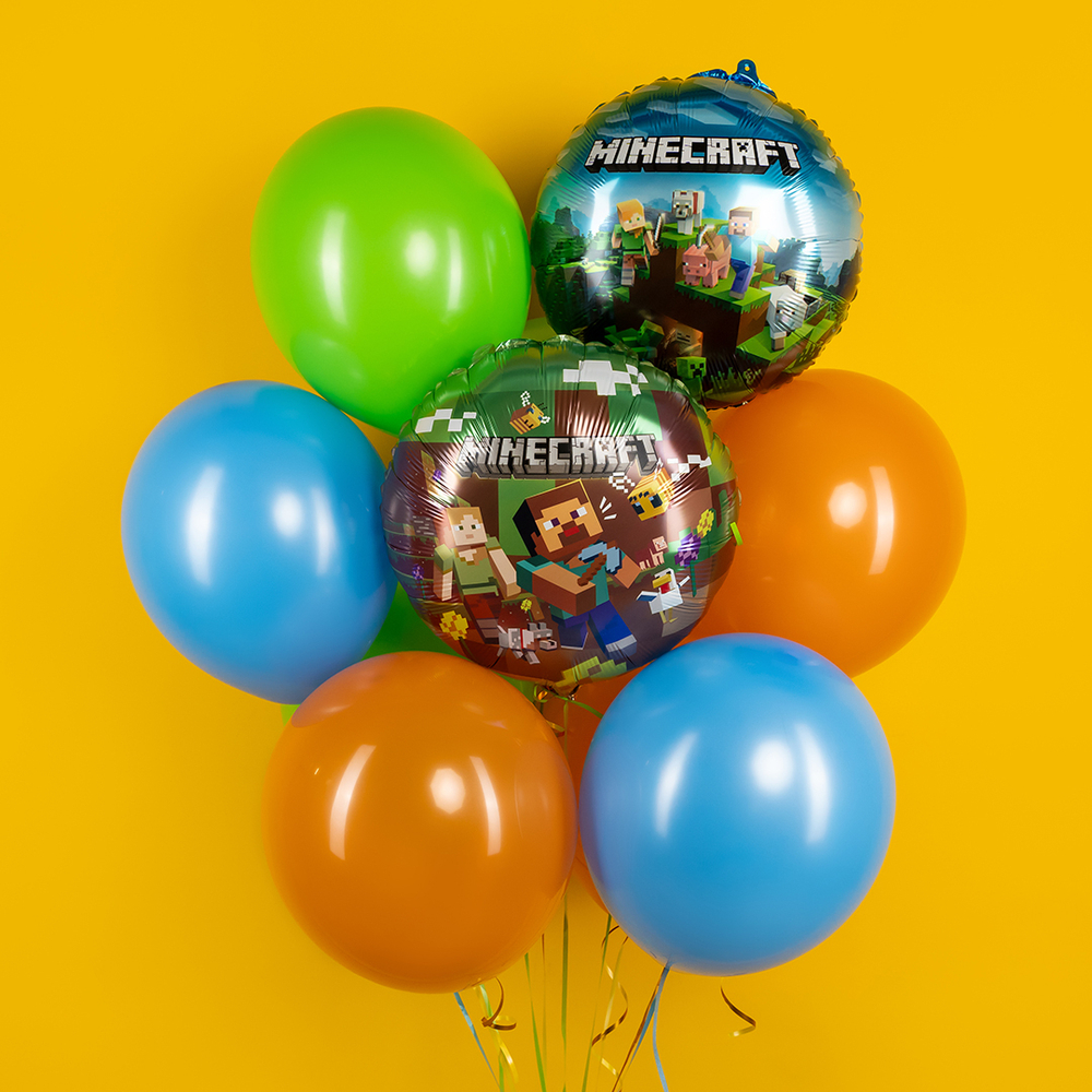 Круг 18" Пиксельные человечки, Дизайн №2 Fl