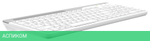 Клавиатура A4Tech Fstyler USB slim White белый/серый (FK25)
