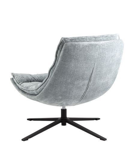Кресло лаунж Lazy серый