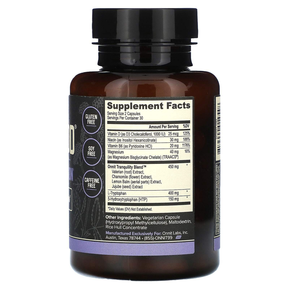 Onnit, New Mood, Mood & Relaxation, 60 капсул