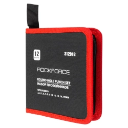 Набор пробойников 12пр. (3-10,12,14,16,19мм),в сумке RockForce##Rock FORCE RF-31291B