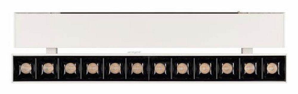 Светильник на штанге Arlight MAG-LASER-FOLD-45-S320-12W Day4000 (WH, 15 deg, 24V) 026973