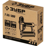 Пневматический нейлер-степлер 18Ga тип скоб 55, тип гвоздей 300