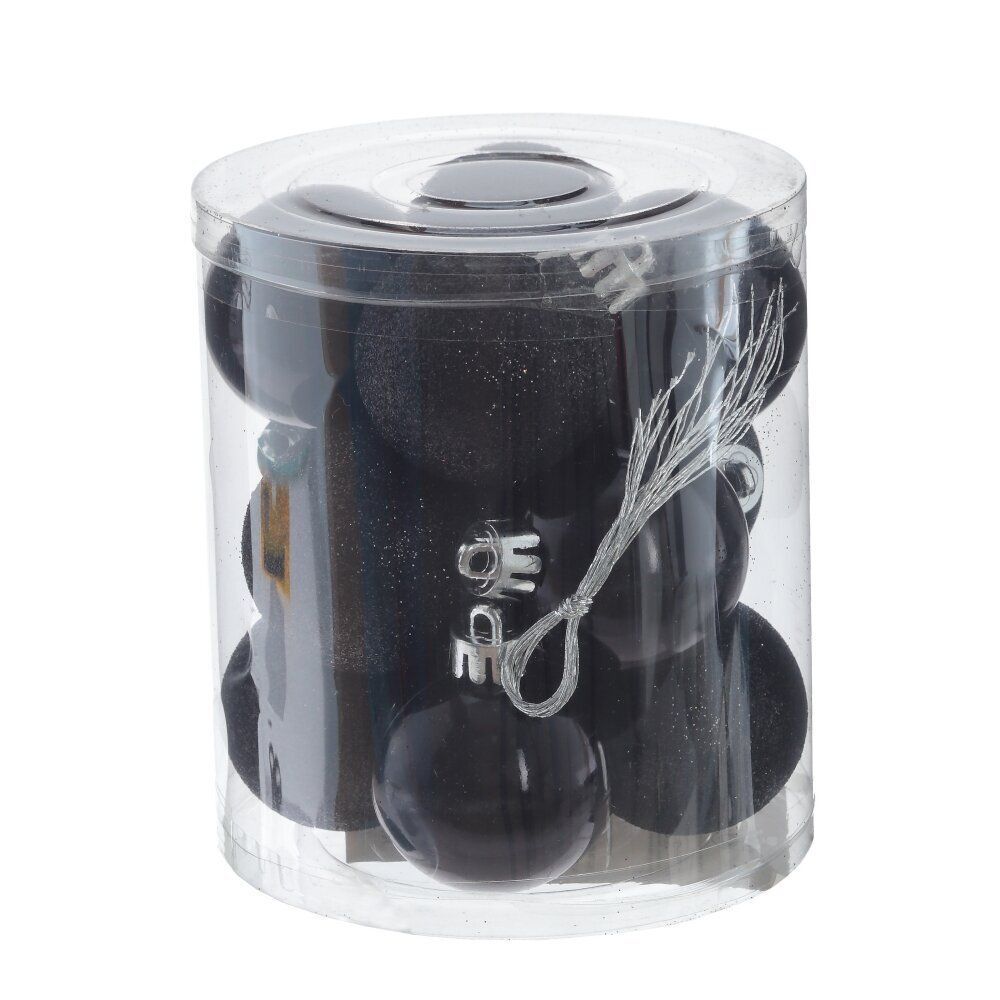 GAEM Набор из 12шт Украшение новогоднее "Шар", D 4 см, L9,5 W9,5 H10,5 см