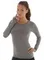 Термобелье-футболка женская с длинным рукавом Brubeck Comfort Wool LS12150