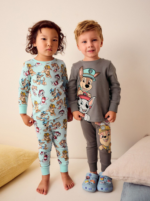 Пижама для мальчика Next 334-905, 2 шт., Серый, Голубой