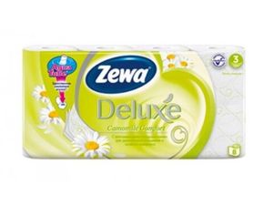 ТУАЛЕТНАЯ БУМАГА ZEWA CAMOMILE 3СЛ 8РУЛ