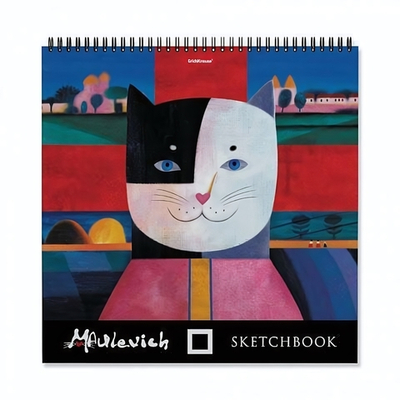 Альбом для эскизов на спирали Мяулевич, 297х297 мм, 40 листов (Erich Krause)