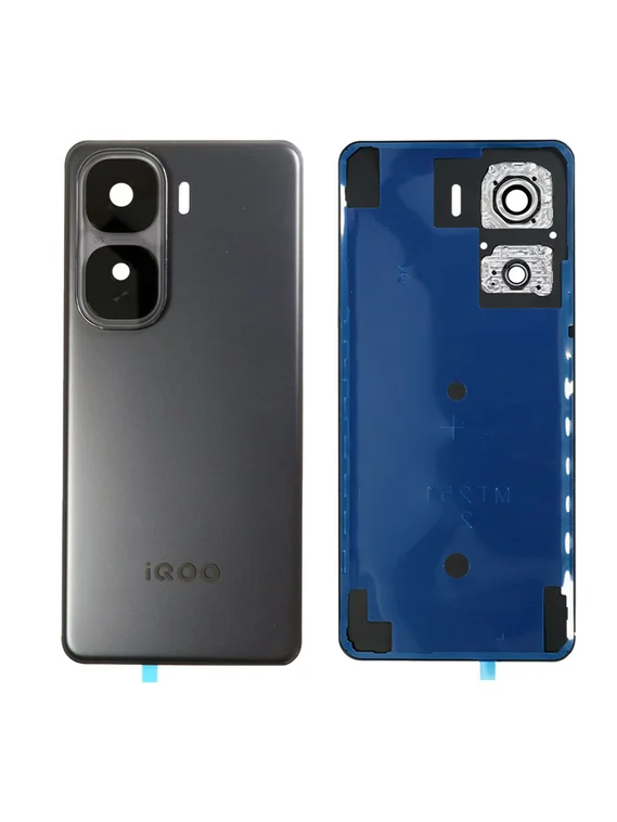 Задняя крышка для  IQOO NEO 10 черная Black со стеклом камеры