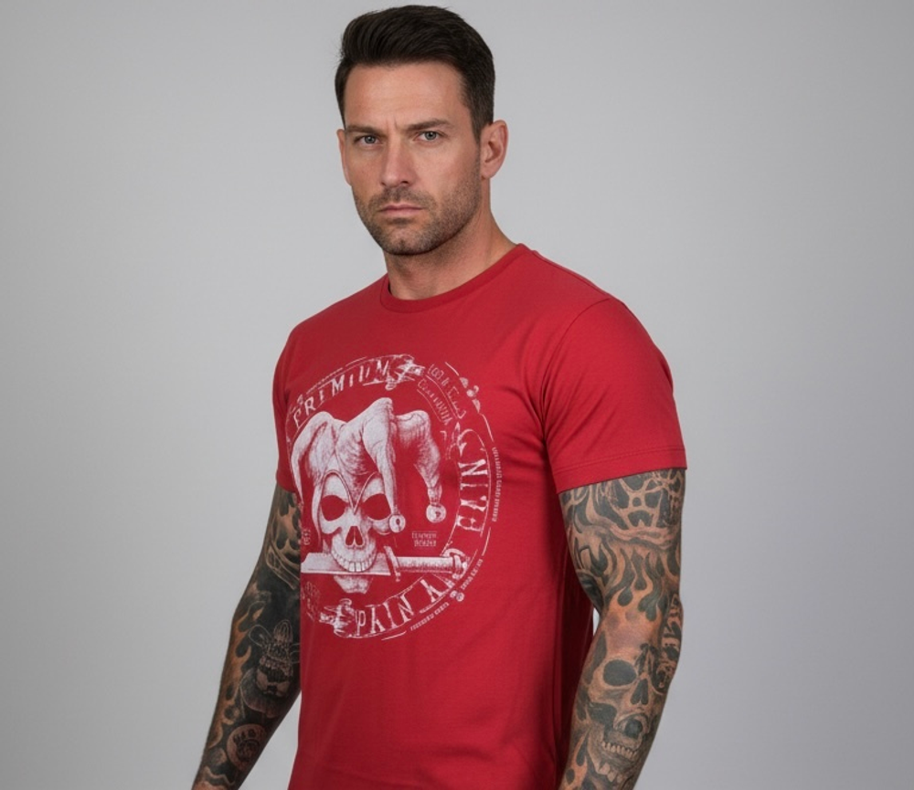 Футболка красная Yakuza Premium 3902