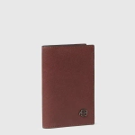 Складной чехол для кредитных карт Piquadro Black Square/Tabacco