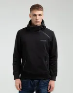 Худи We Don’t Care Diagonal Zip Hoodie Black