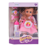 Пупс функциональный с аксесс., коробка L-8060C