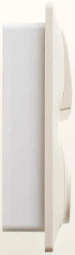 GLOSSA БЛОК: РОЗЕТКА без заземления + 2-клавишный ВЫКЛЮЧАТЕЛЬ, БЕЖЕВЫЙ