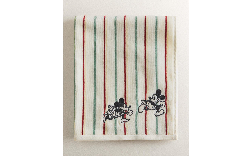 Zara Home Полотенце для лица и рук из хлопка, жёлтый, 90x50 см