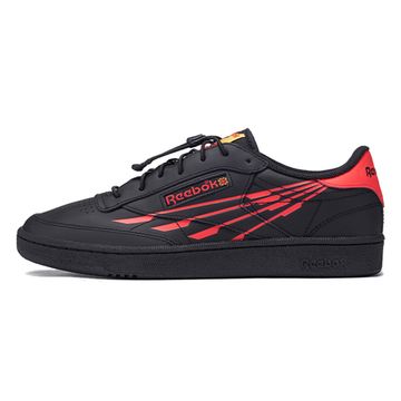 Кроссовки reebok Club C Series для скейтборда Самые низкие Черно-красные мужские