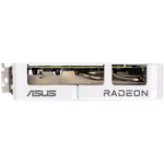 ASUS Video Card AMD Radeon RX 9060 XT White 16GB GDDR6 2220 / 3230 , 2048sp, 32 RT-core, 128 bit, 2.5 slots, 8 pin, HDMI, DisplayPort