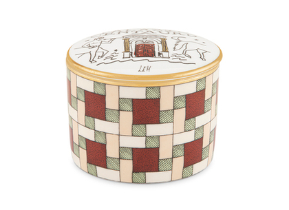 Шкатулка круглая Richard Ginori Palazzo Centauro, 8.2 см