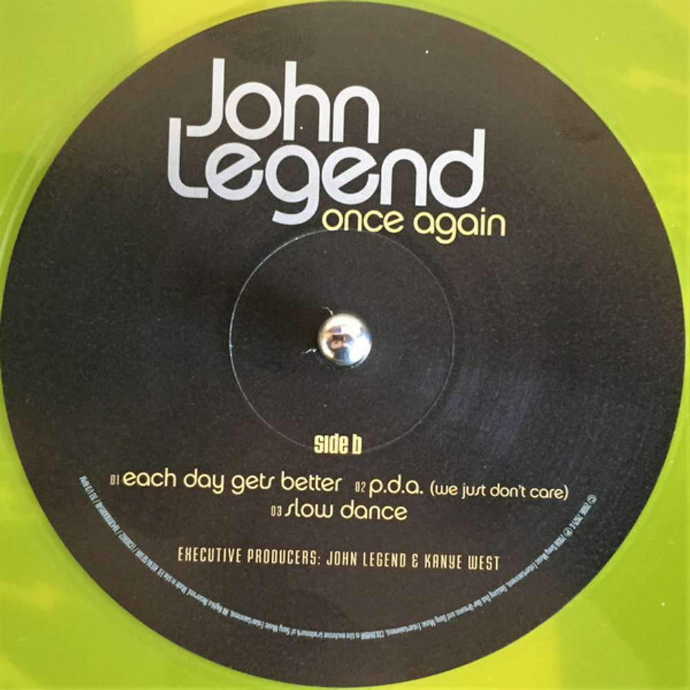 John Legend / Once Again (15th Anniversary Edition)(Coloured Vinyl)(2LP)