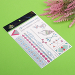 Наклейки переводные «Summer style - Ракушки», 14,8*21см