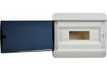 Корпус пластиковый ЩРН-П-12 IP41 черная прозрачная дверь TEKFOR IEK