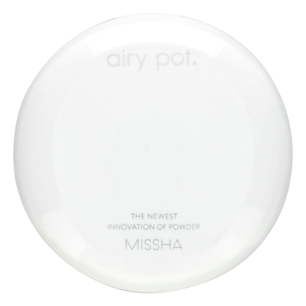 Missha, Airy Pod Pressed Powder, полупрозрачная, 5 г (0,17 унции)