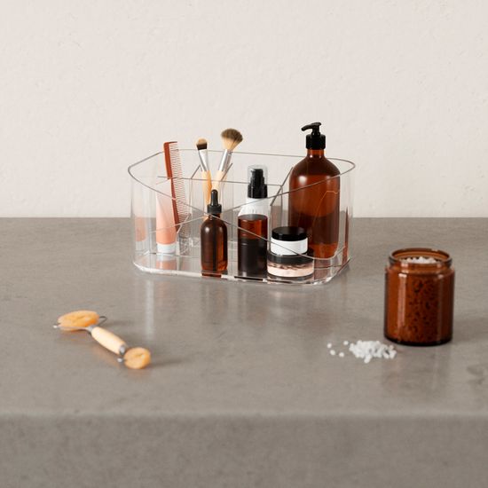 Органайзер для косметики glam, прозрачный