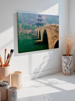 Картина на стену 40 X 50 Азиатский пейзаж