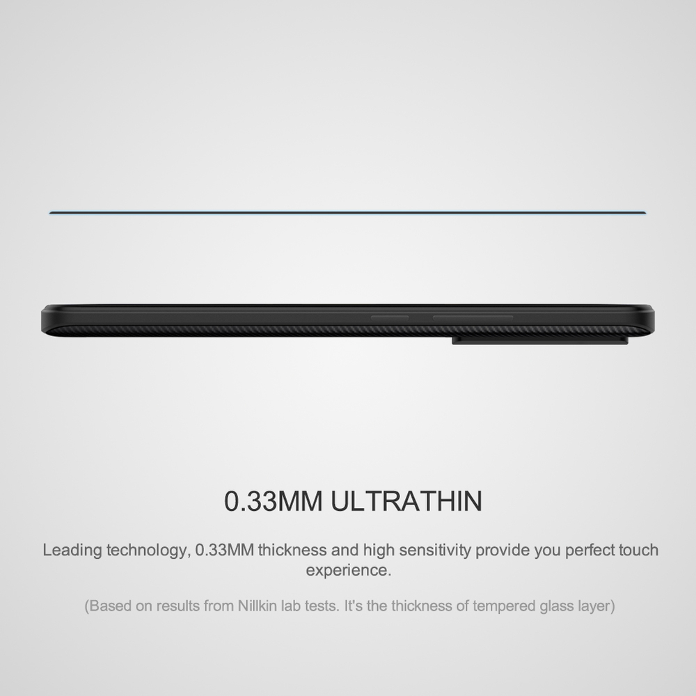 Защитное закаленное стекло для Xiaomi Redmi Poco F5 Pro, серия CP+PRO Anti-Explosion Glass Screen Protector (черные рамки) от Nillkin
