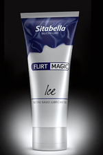 Силиконовая гель-смазка FLIRT MAGIC Ice с лёгким пролонгирующим эффектом - 75 мл.
