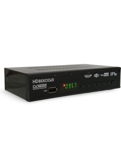 Цифровая телевизионная приставка DVB-T2/C Wi-Fi Miracast T8000 HDBEKODVB