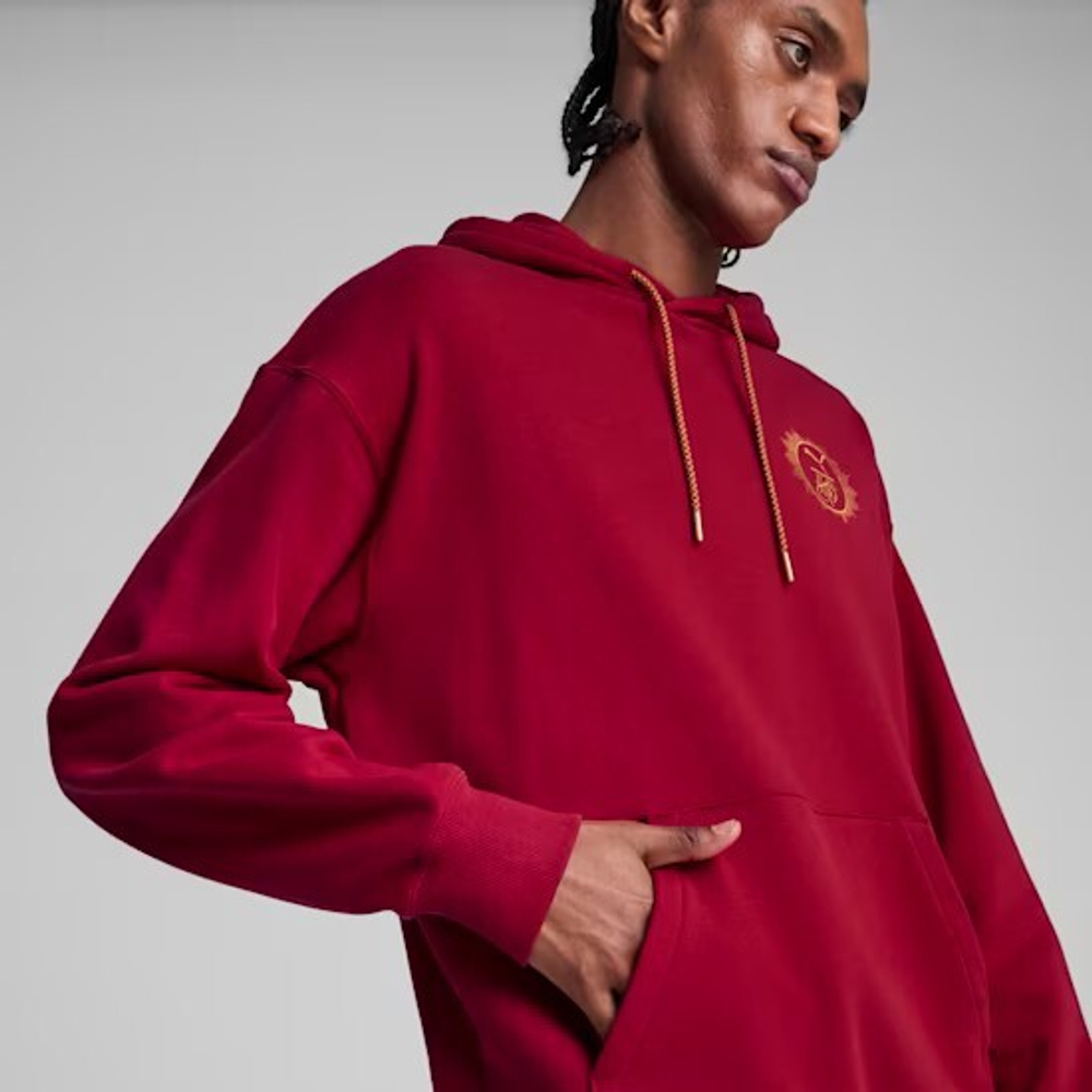 PUMA X HARRY POTTER ТОЛСТОВКА СВОБОДНОГО КРОЯ, КРАСНЫЙ